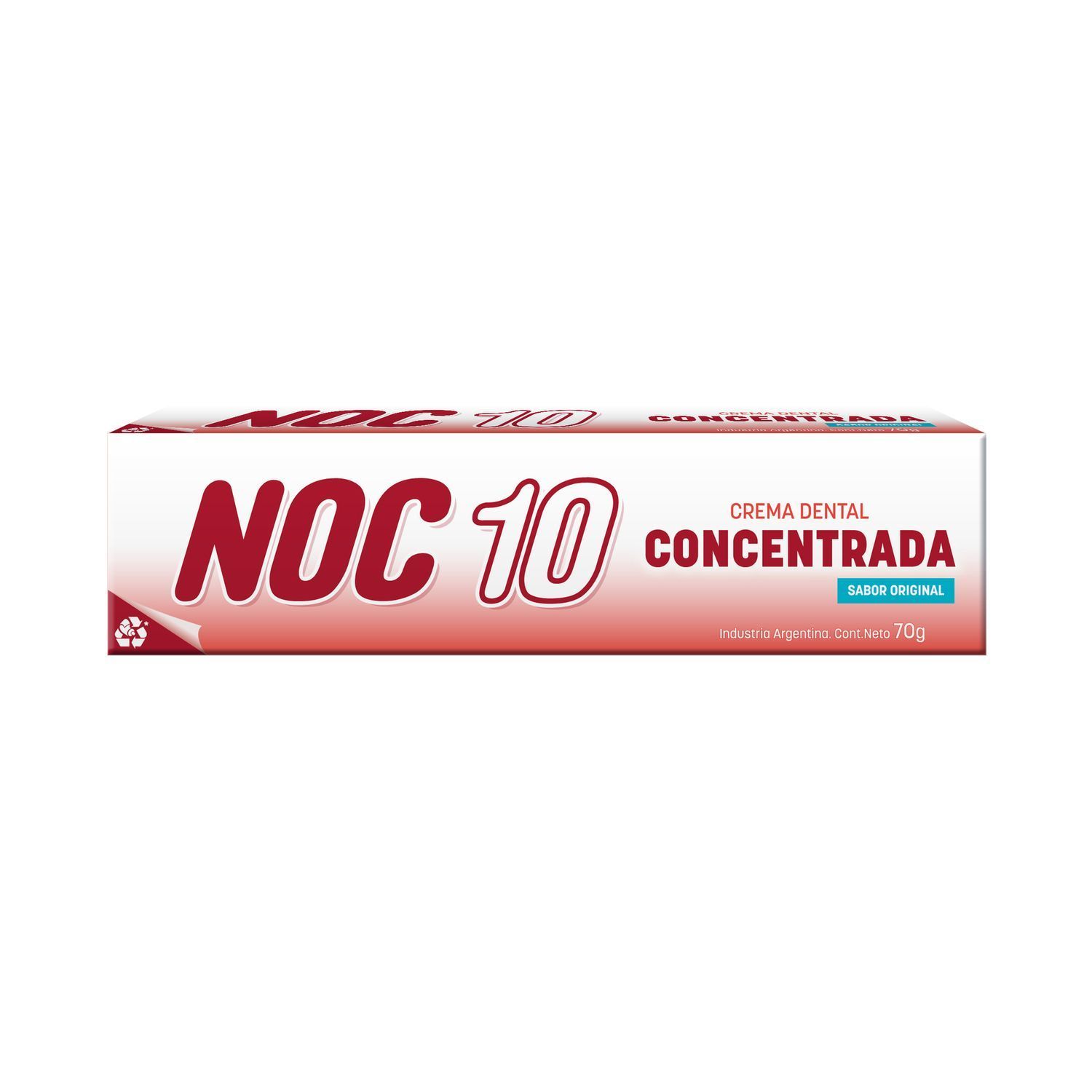 Pasta Dental Noc 10 Concentrada 70 g