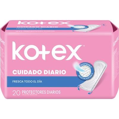 Protectores Diarios Kotex Multiajustable 20 Unidades