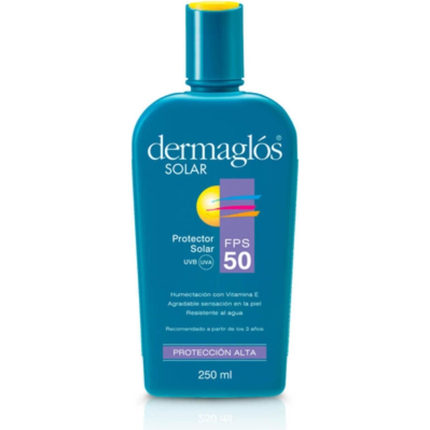 Protector Solar Dermaglos Fps 50 Emulsión 250 ml