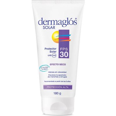 Dermaglos Linea Solar Fps30 Efecto Seco 180G