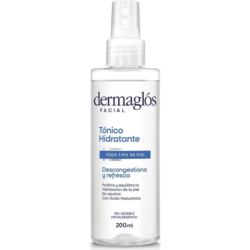 Tónico Hidratante Todo Tipo De Piel Dermaglós 200 Ml
