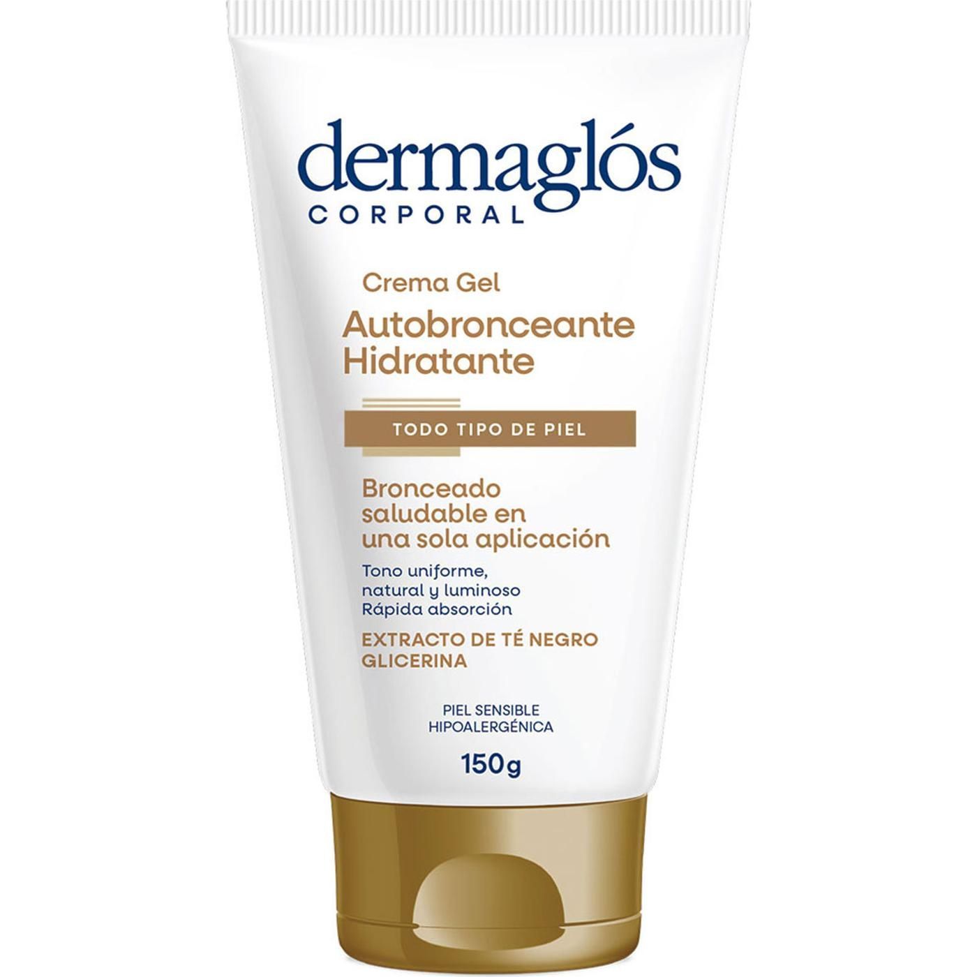 Crema Gel Autobronceante Dermaglos 150 g