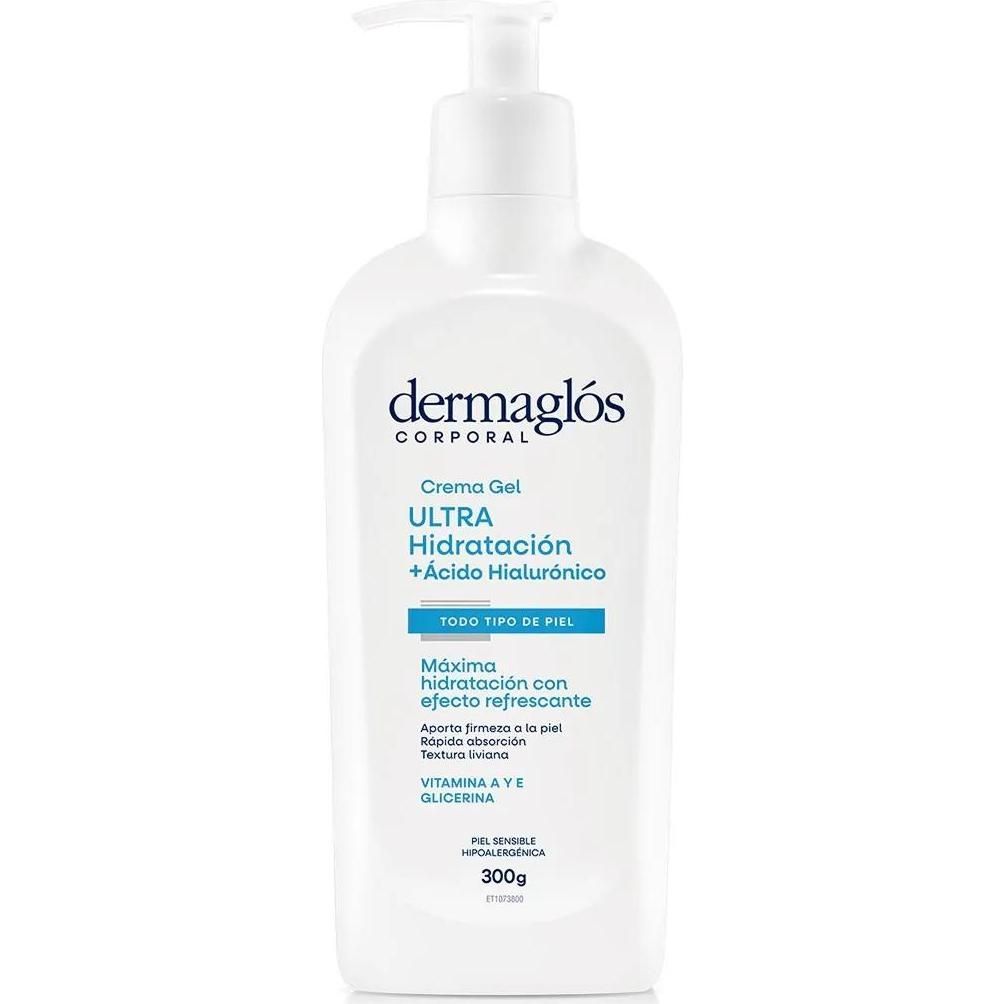 Crema Corporal Reafirmante Dermaglós Gel Ultra Hidratación 300 g