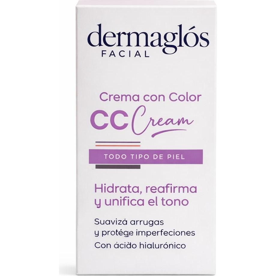 Dermaglos Facial Crema Con Color Cc Cream 50 g