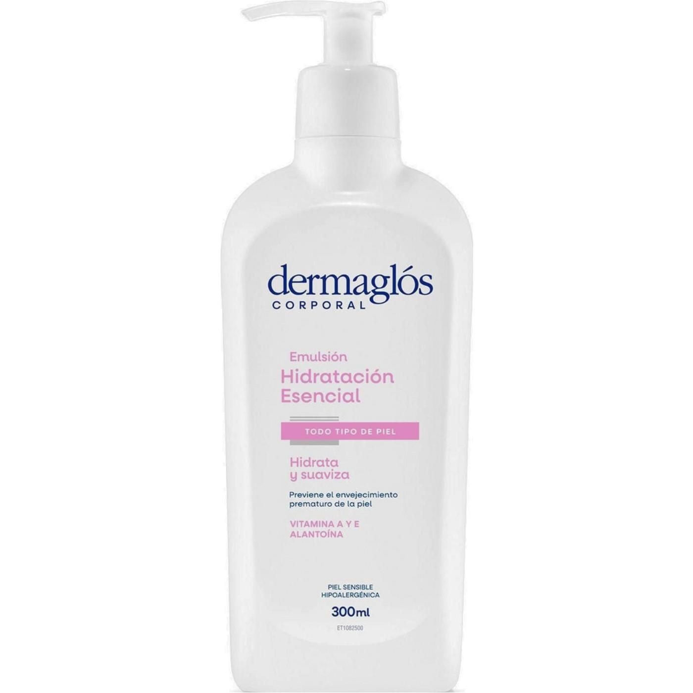 Emulsión Corporal Dermaglós Hidratación Esencial x 300ml