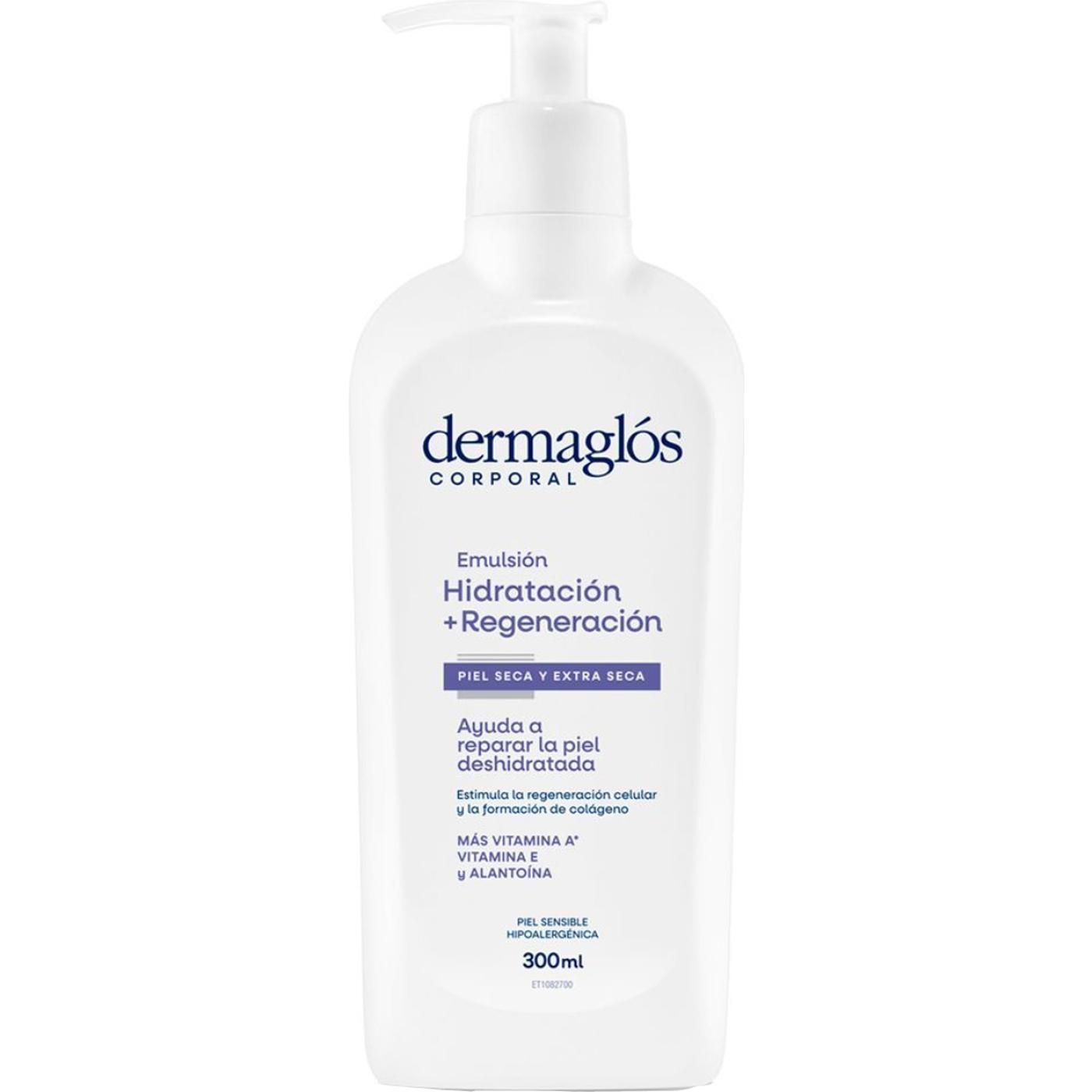Emulsión Corporal Dermaglós Hidratación + Regeneración 300ml