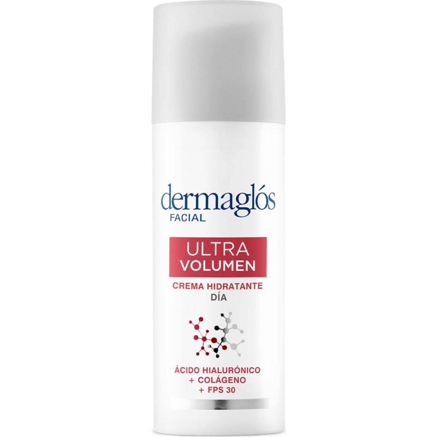 Crema Dermaglos En botella Hidratante de Dia Facial Ultra Volumen 50 g