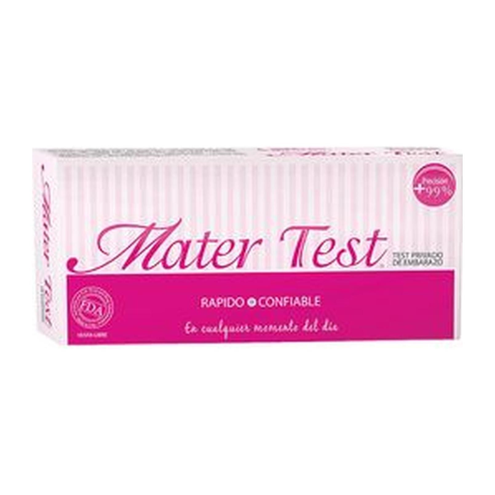 Mater Test de Embarazo 1 unidad