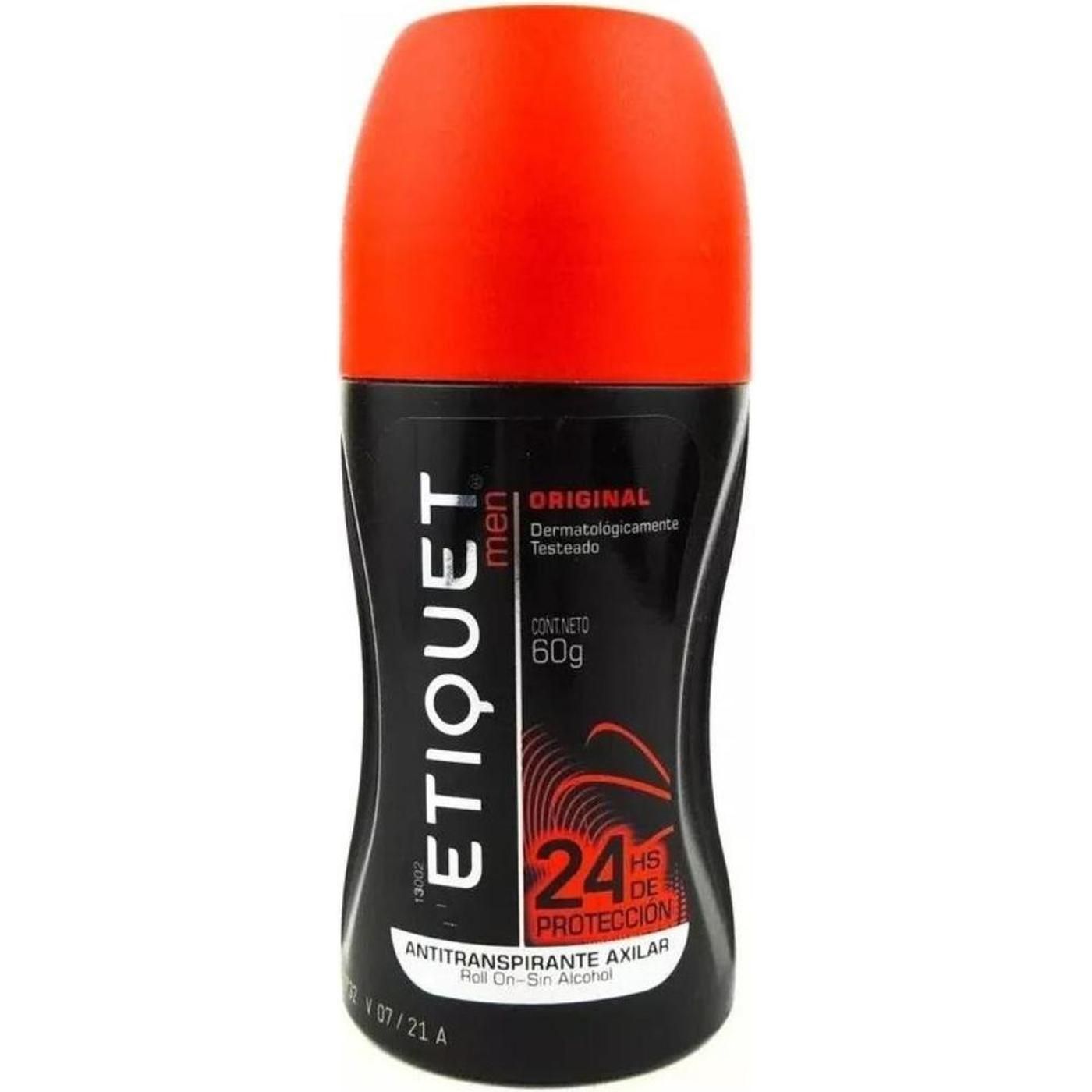 Antitranspirante Etiquet Men Original Roll On 60 g