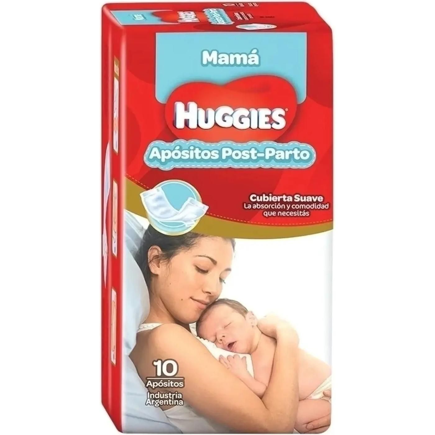 Apósitos Post Parto Huggies Mamá 10 Unidades