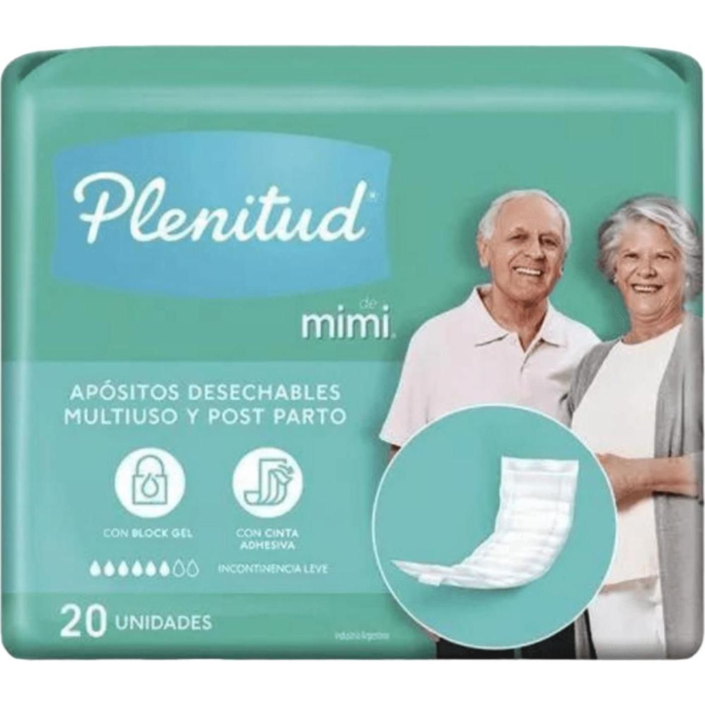 Apósitos Plenitud Mimi 20 Unidades