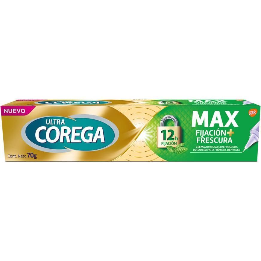 Adhesivo Corega Max Fijación + Frescura 70 g
