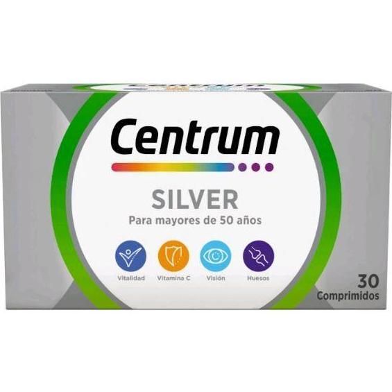 Suplemento Multivitaminico Centrum Silver 30 Comprimidos