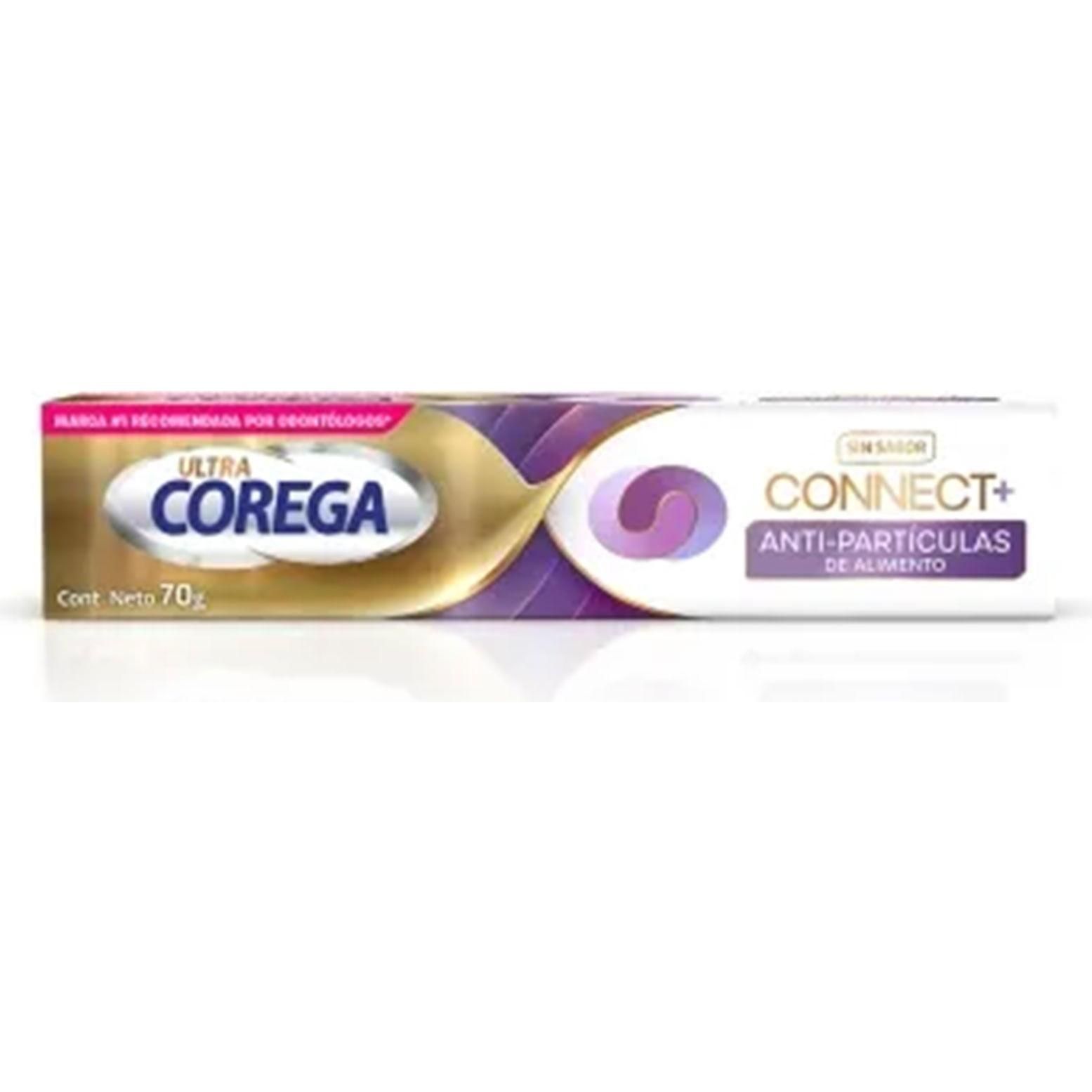 Adhesivo Dental Corega Antipart Alimentos 70 g