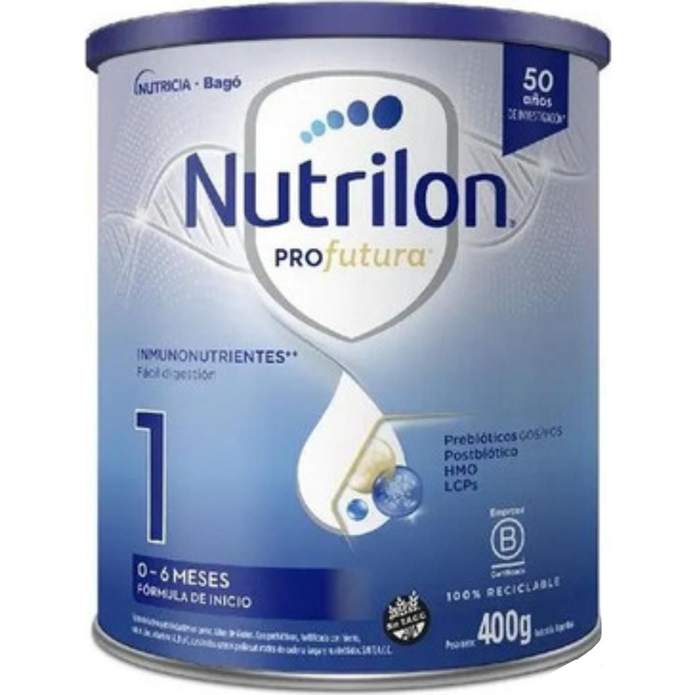 Leche En Polvo Nutrilon Profutura Etapa 1 400 g