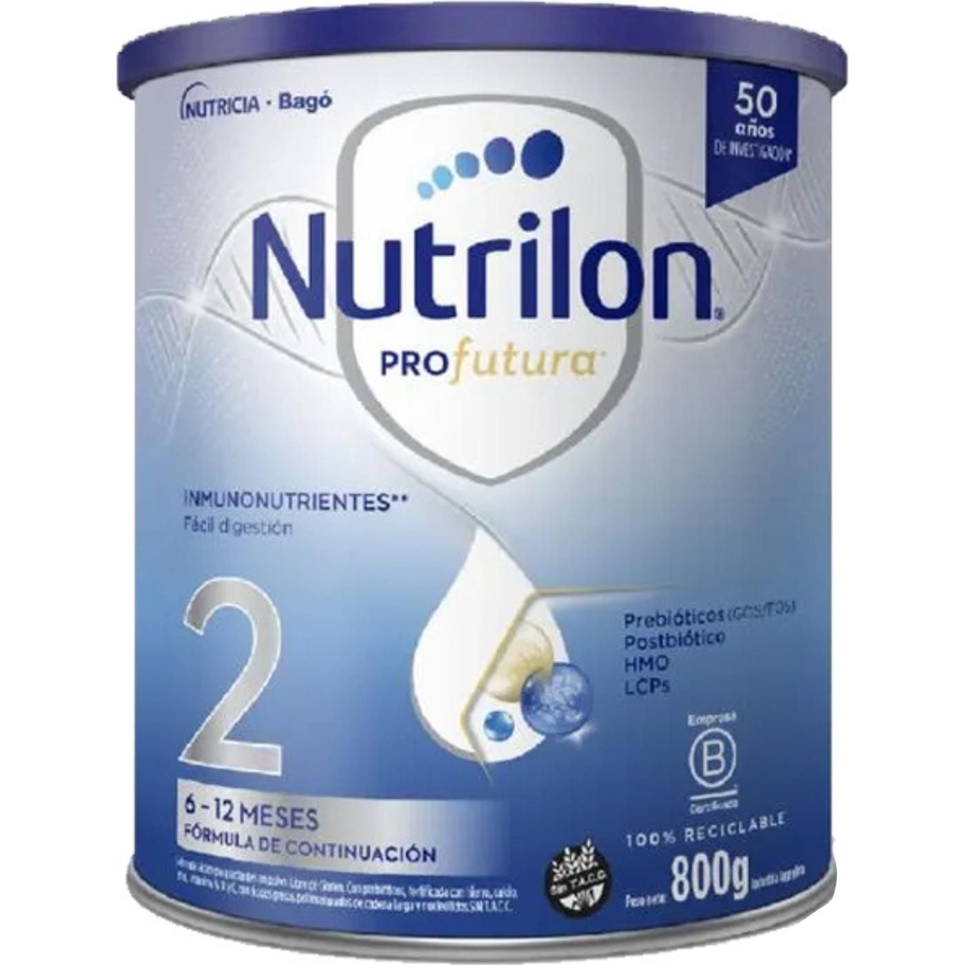 Leche En Polvo Nutrilon Profutura Etapa 2 800 g