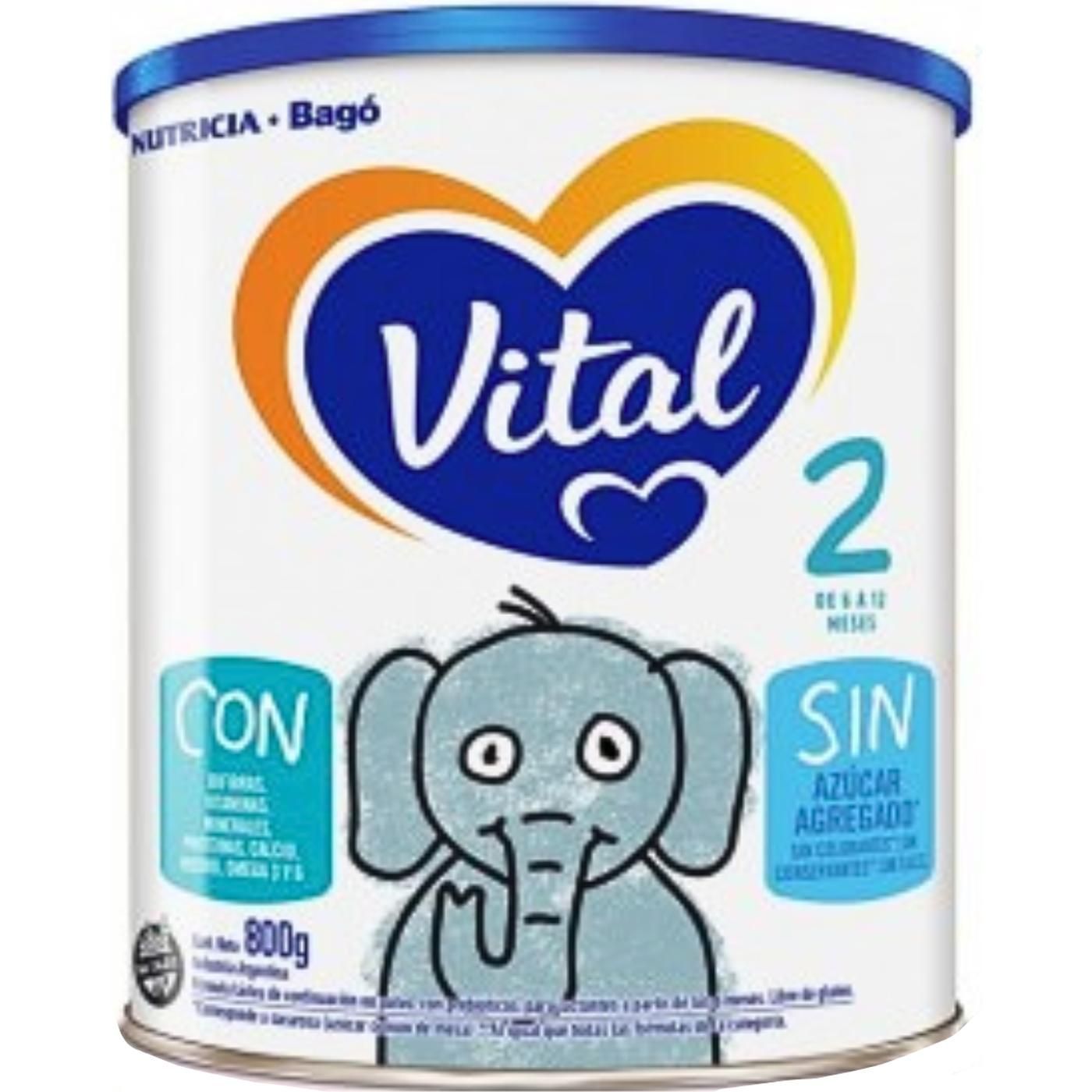 Fórmula Láctea Vital 2 (6 a 12 meses) 800 g