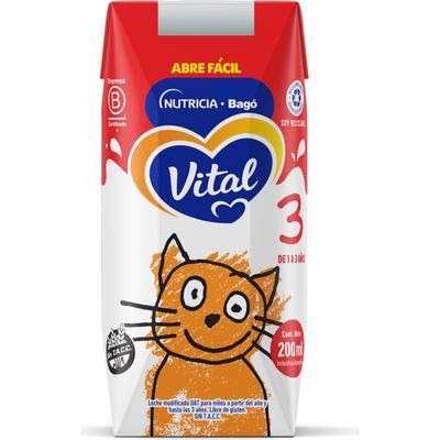 Leche Liquida Vital 3 Infantil 200 ml