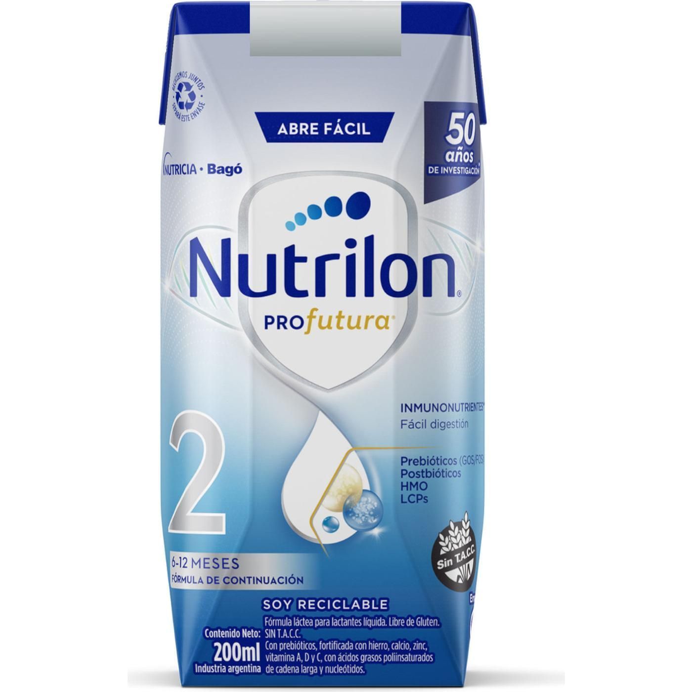 Leche Líquida Nutrilon Infantil Pro Futura 2 200 ml