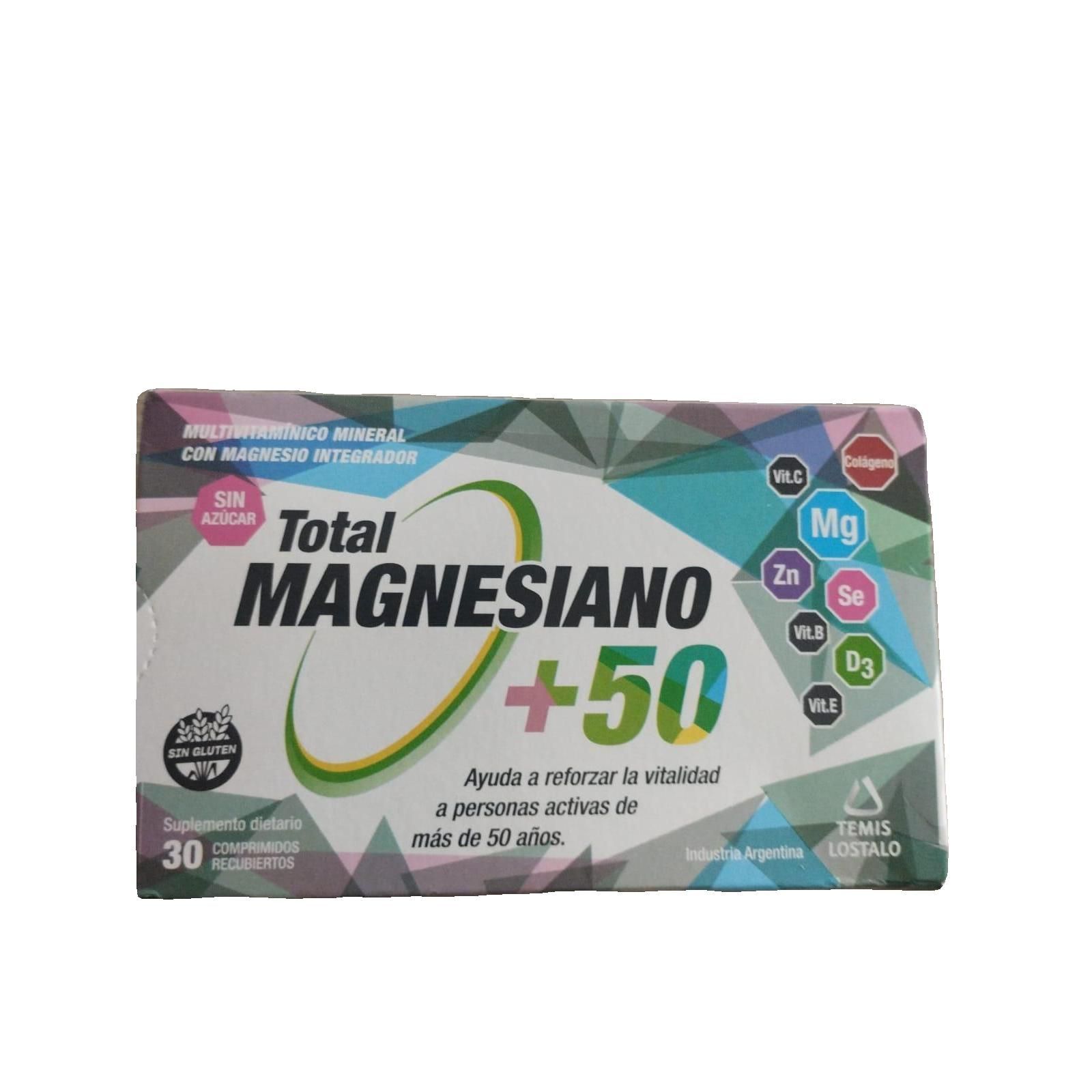 Total Magnesiano + 50 - 30 Comprimidos