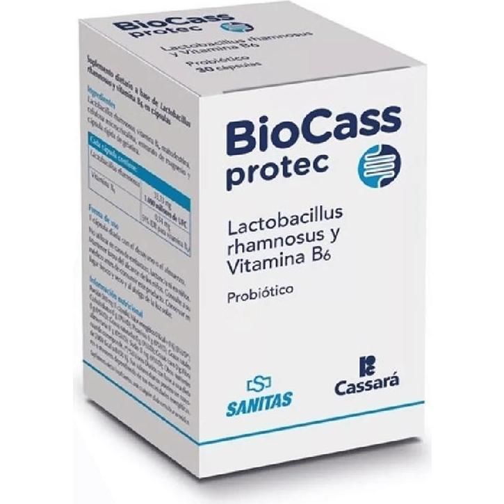 Probiotico Biocass Protect Cassará 10 Cápsulas