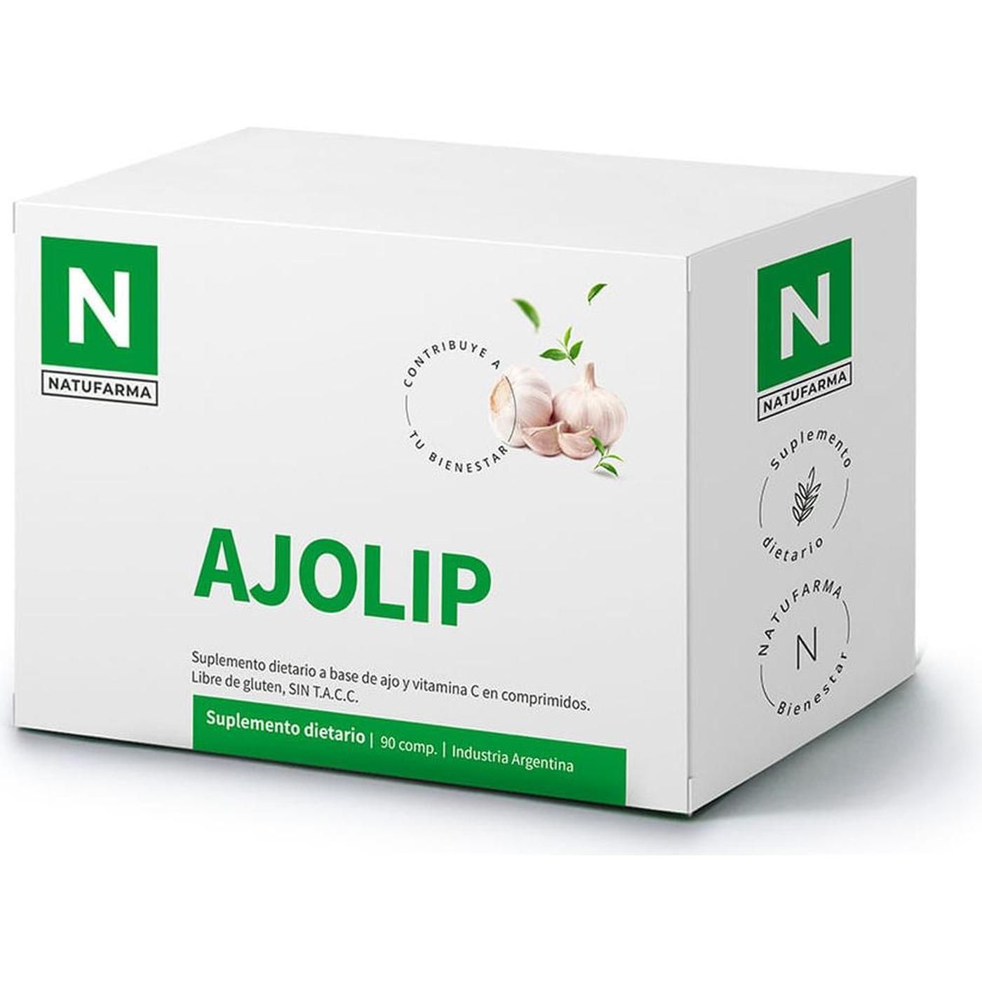 Suplemento Dietario Natufarma Ajolip 90 Unidades
