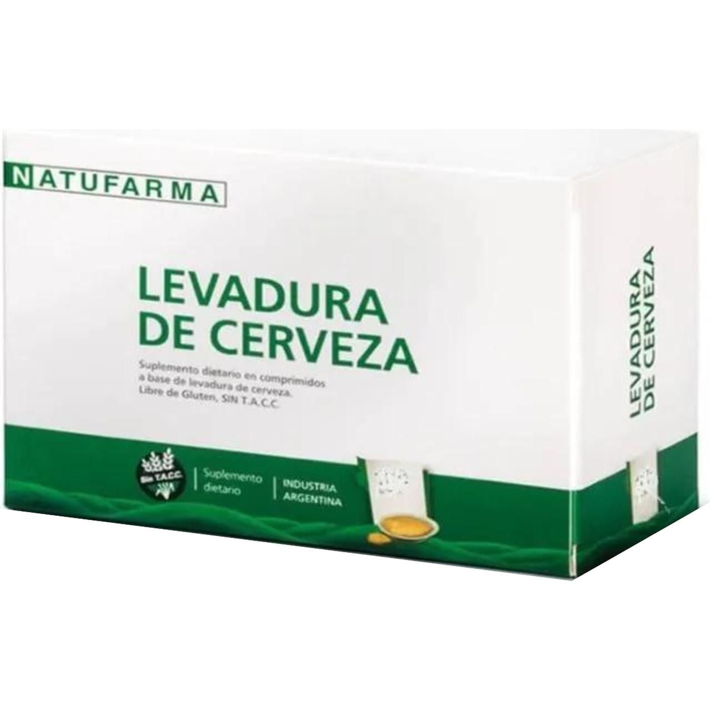 Suplemento Dietario Natufarma Levadura De Cerveza 40 Comprimidos