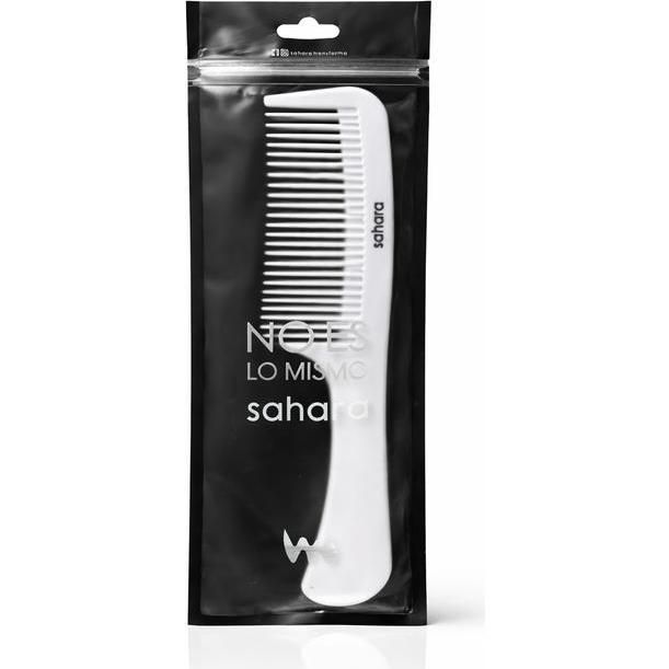 Peine Sahara Blanco Con Mango 1 Unidad