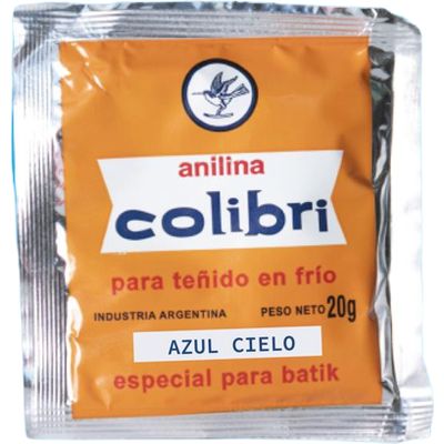 Anilina Colibri Azul Cielo 20 G.
