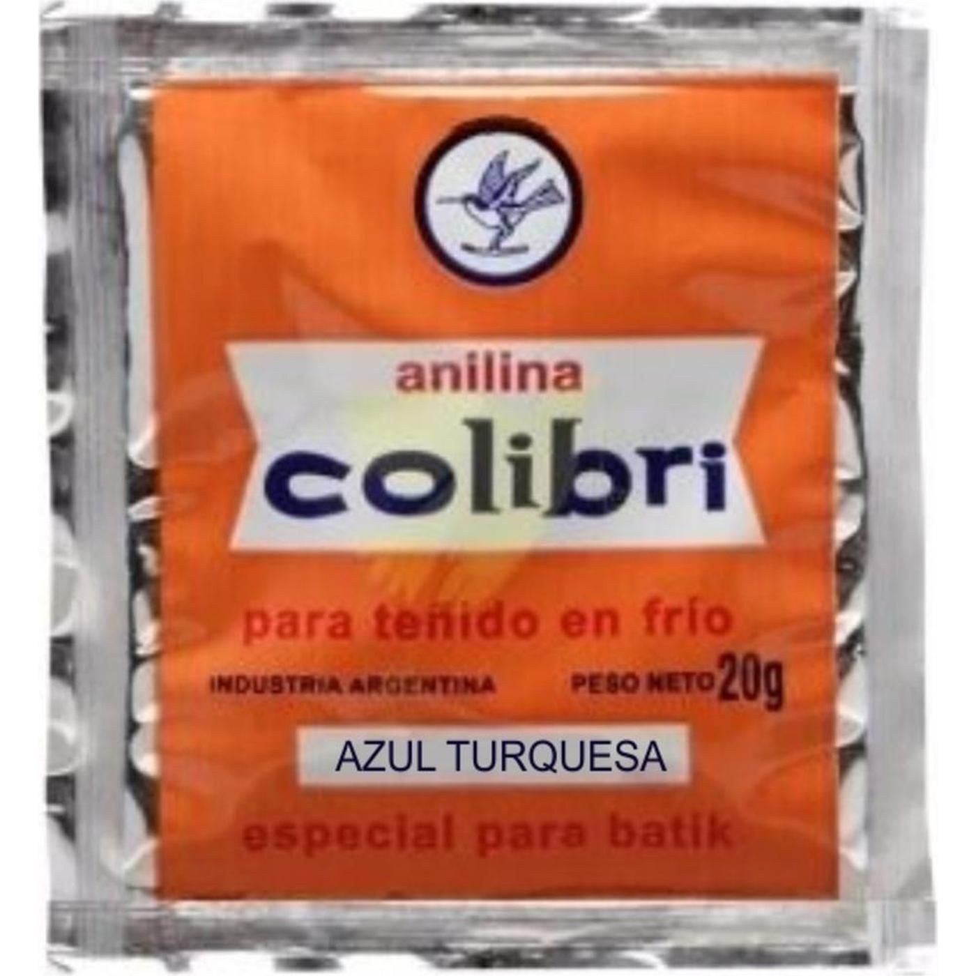 Anilina Colibri Azul Turquesa 20 g