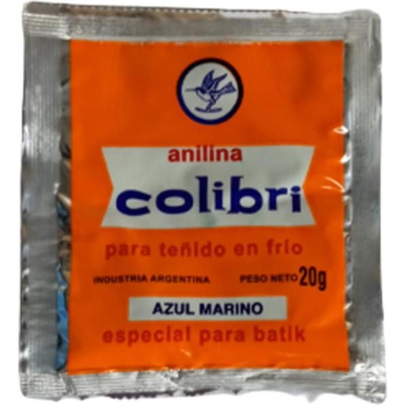 Anilina Colibri Frio Azul Marino 20 g