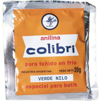 Anilina Colibri Verde Nilo 20 G.