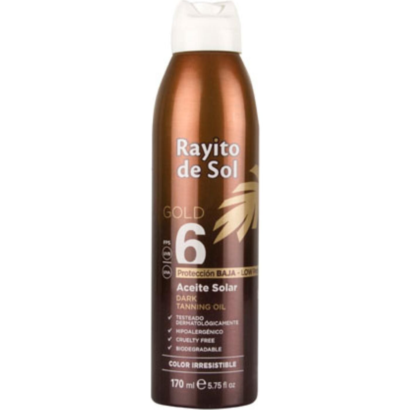 Protector Solar Rayito De Sol Fps 6 170 ml
