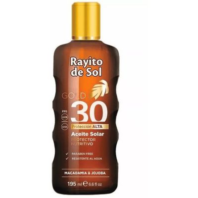 Aceite Solar Rayito De Sol Fps 30 X 195 Ml