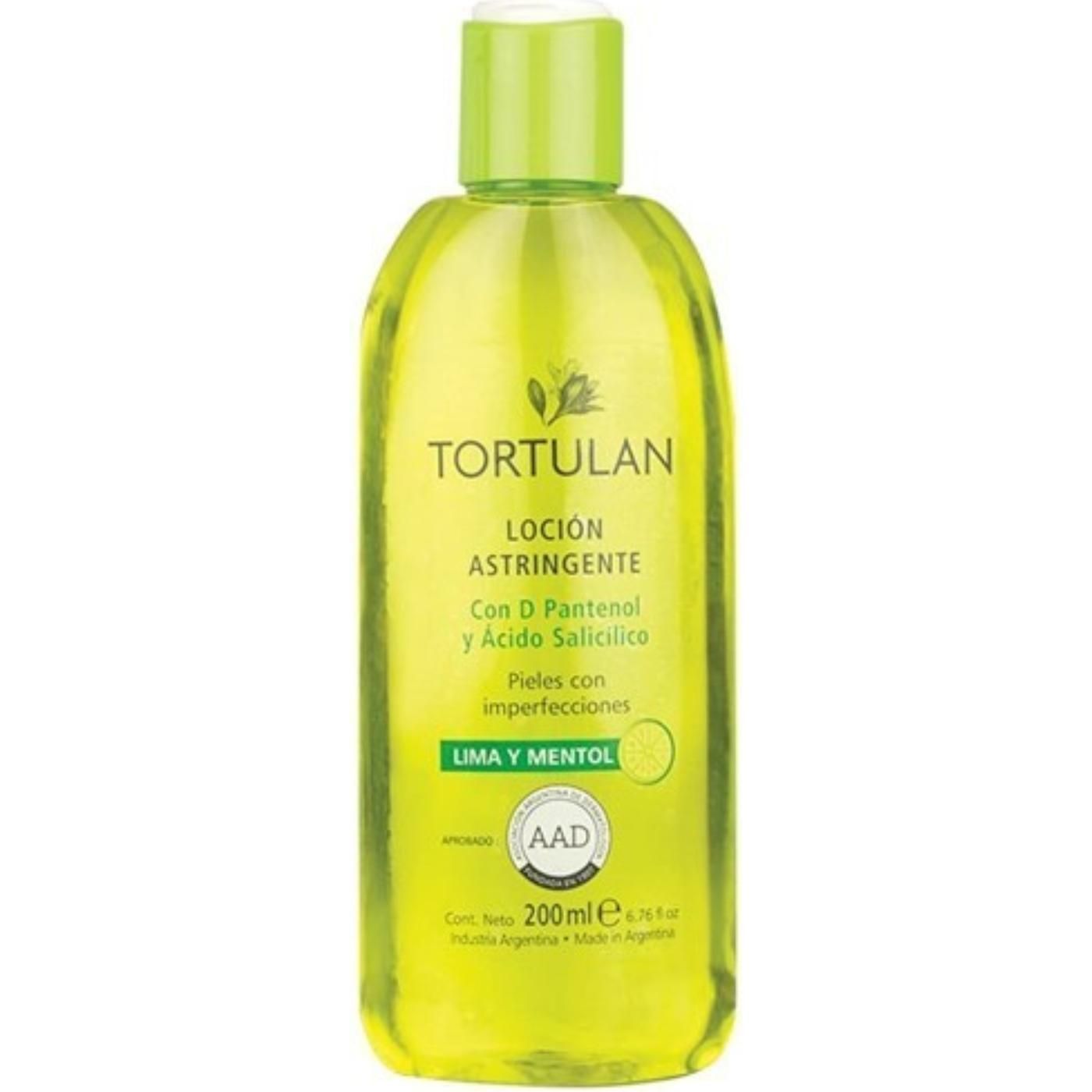Loción Astringente Tortulan Lima y Mentol 200 ml