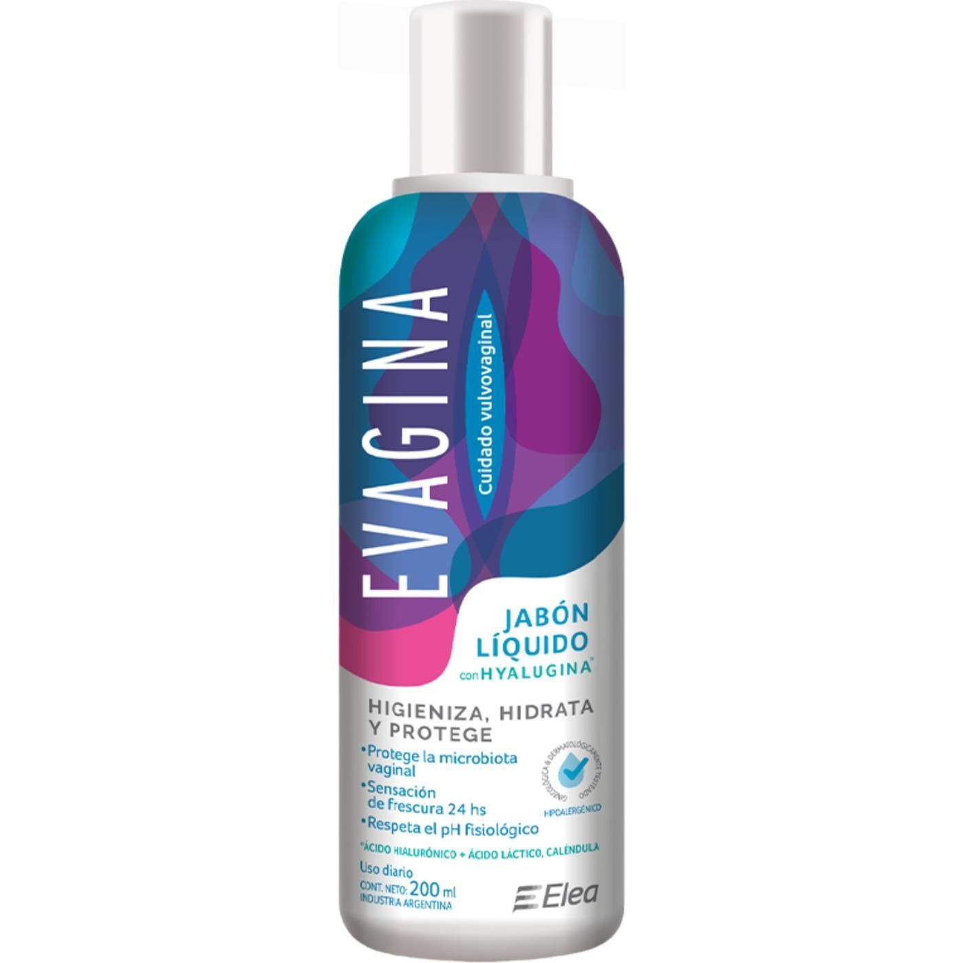 Jabon Liquido Evagina Con Hialuronico 200 ml