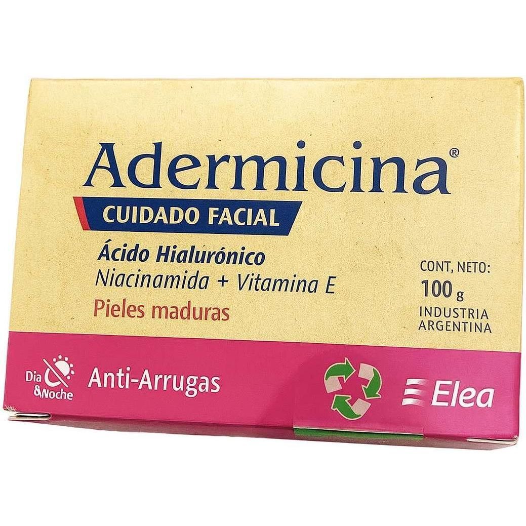 Crema Facial Adermicina Elea Antiarrugas 100 g