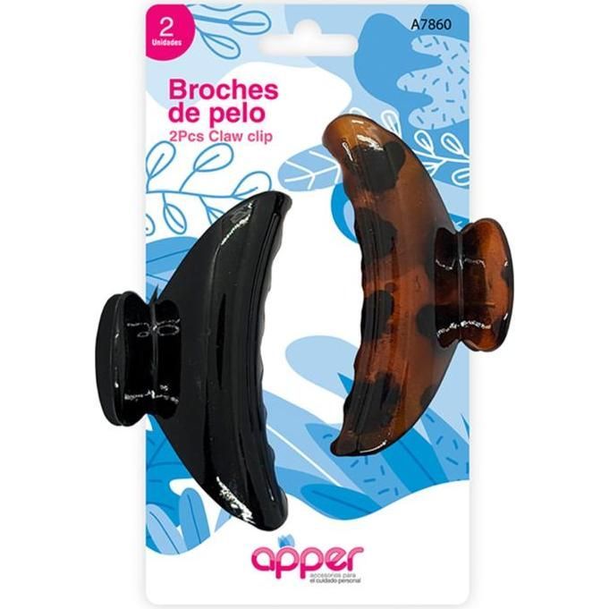 Broches Apper De Pelo 2 Unidades