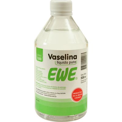 Vaselina Líquida Ewe (Densidad 180) x 500 ml