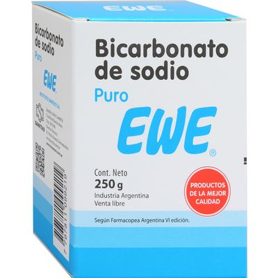 Bicarbonato De Sodio Ewe 250 G