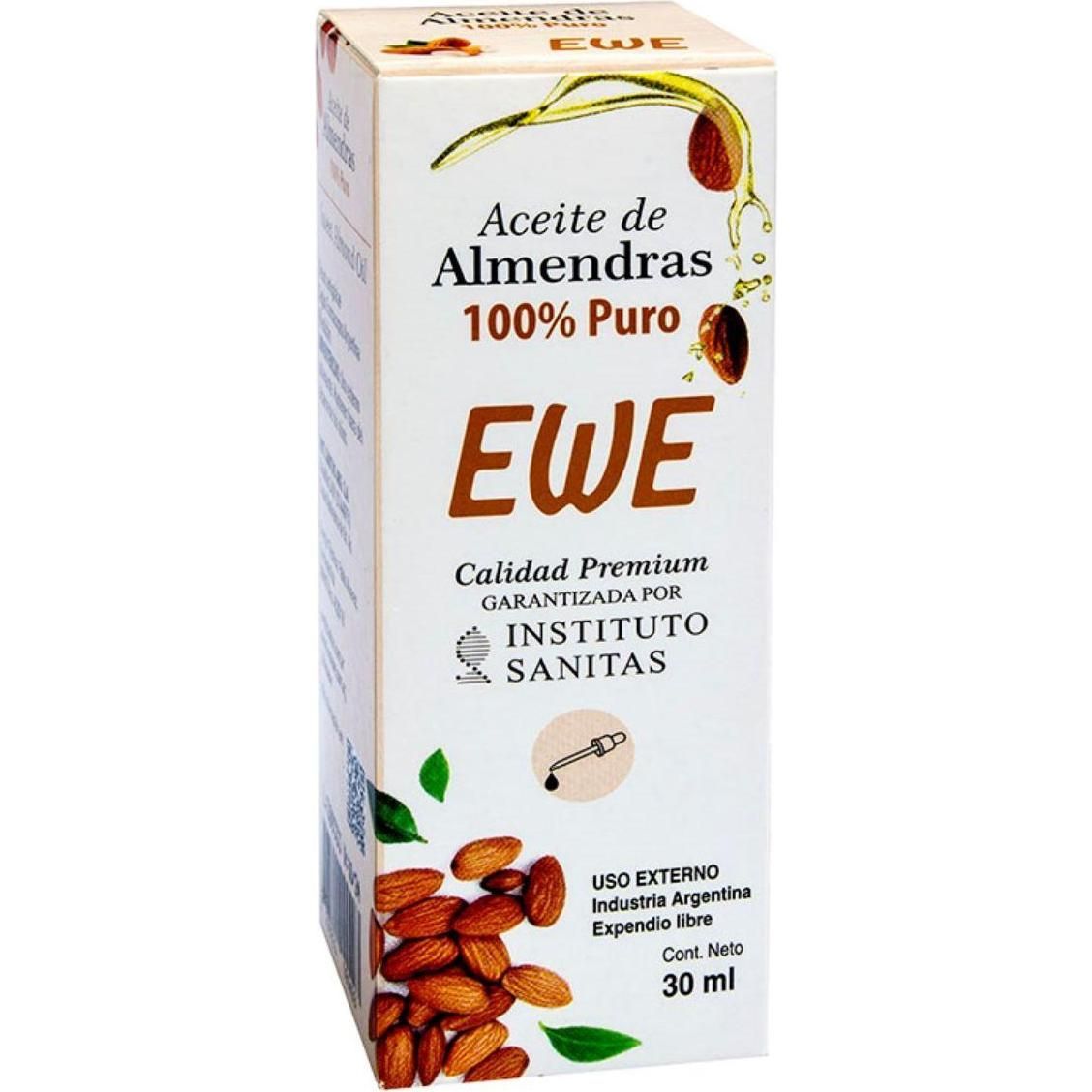 Aceite De Almendras Ewe 30 ml