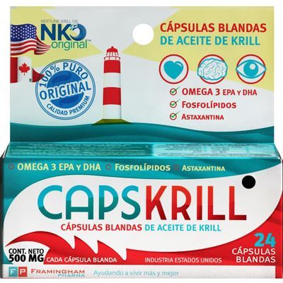 Capskrill 24 Capsulas Blandas