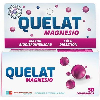 Quelat Magnesio Framingham Pharma X 30 Comprimidos