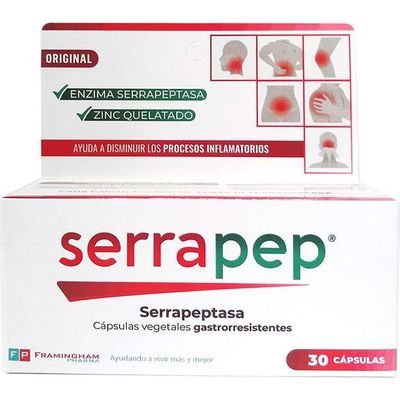 Serrapep Framingham Pharma X 30 Capsulas
