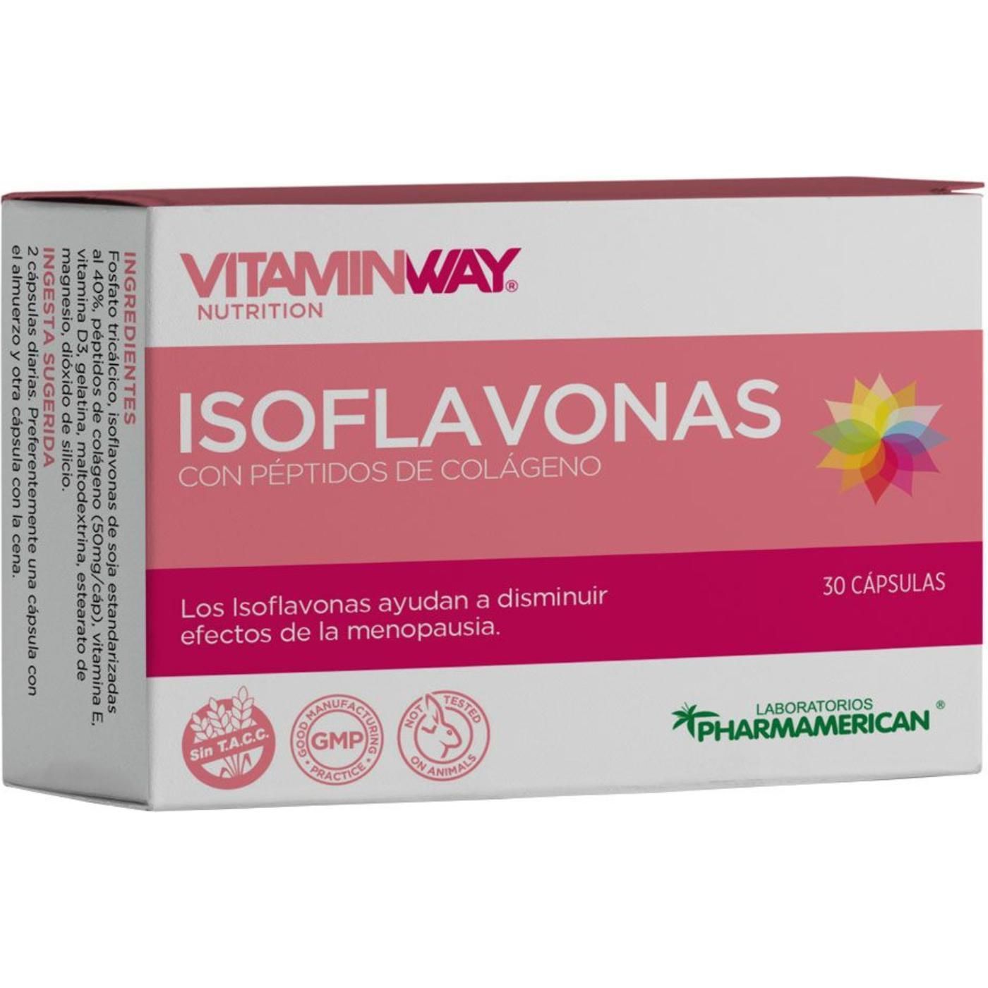 Isoflavonas Vitamin Way 30 capsules