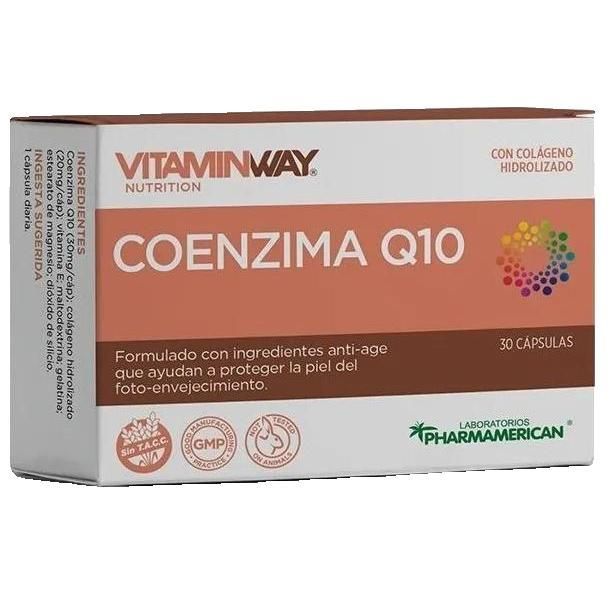 Coenzima Q10 Vitaminway 30 Cápsulas