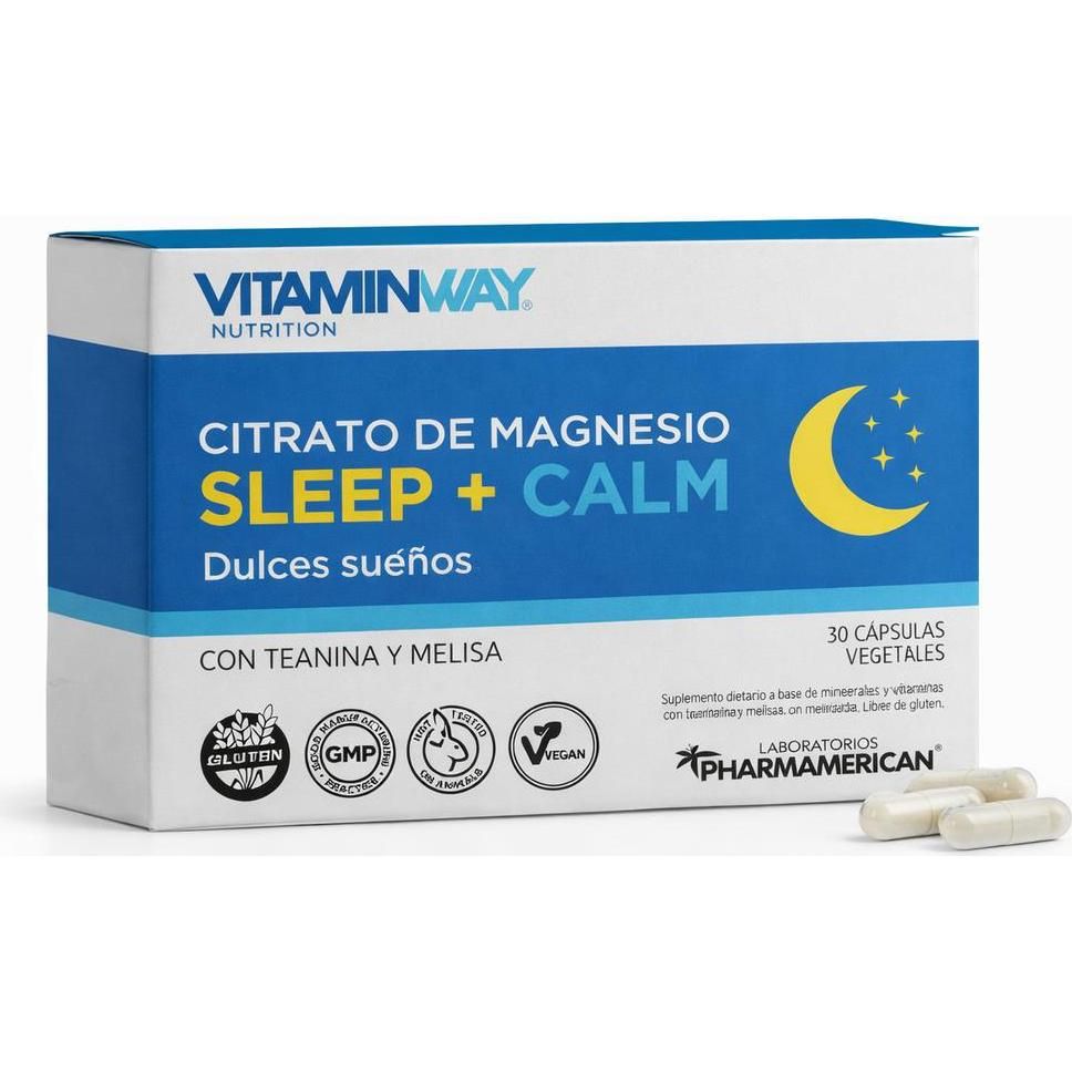 Suplemento Vitaminway  Dietario Sleep + Calm 30 Capsulas