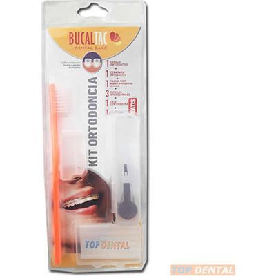 Bucal Tac Kit De Ortodoncia (Cepillo + Cera + Mango Travel + Rto)