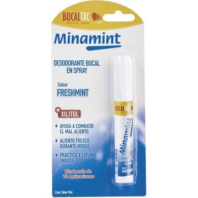 Spray Bucal Minamint Fresh Mint X 9 Ml