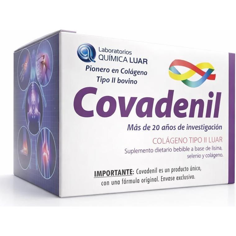 Colágeno Tipo II Covadenil Química Luar Ampollas Bebiles 30 Unidades